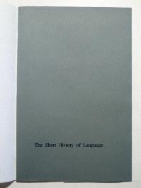 Visbi/yte 9: The Short History of Language - 2